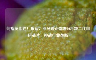 剑指英伟达！报道：亚马逊正部署10万颗二代自研芯片，挑战行业垄断