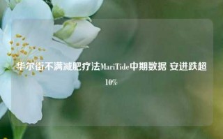 华尔街不满减肥疗法MariTide中期数据 安进跌超10%