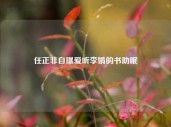 任正非自曝爱听李娟的书助眠