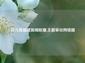 花儿姐福建新闻联播,主题审议网络图