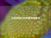 以色列称已对伊朗发动袭击