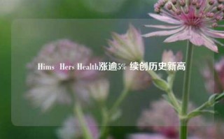 Hims  Hers Health涨逾5% 续创历史新高