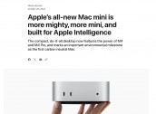 苹果上新：能揣兜里的Mac mini“加量不加价” M4 Pro芯片登场