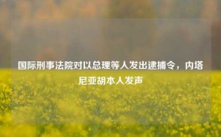 国际刑事法院对以总理等人发出逮捕令，内塔尼亚胡本人发声