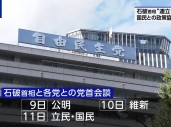 日本首相指名选举定于11日举行 自民党将与多党进行党首会谈