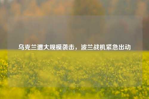 乌克兰遭大规模袭击，波兰战机紧急出动-第1张图片-福建新闻网