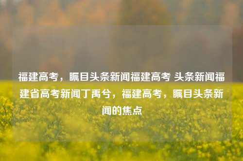 福建高考，瞩目头条新闻福建高考 头条新闻福建省高考新闻丁禹兮，福建高考，瞩目头条新闻的焦点，福建高考，瞩目焦点新闻的焦点-第1张图片-福建新闻网