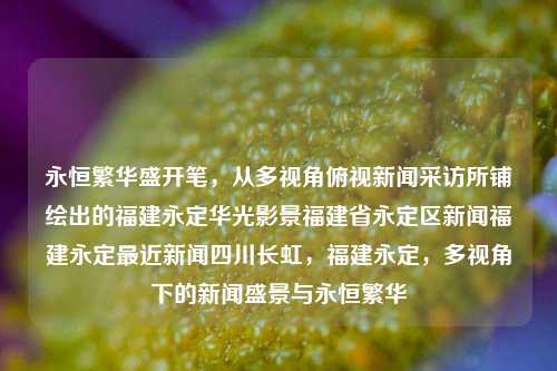 永恒繁华盛开笔，从多视角俯视新闻采访所铺绘出的福建永定华光影景福建省永定区新闻福建永定最近新闻四川长虹，福建永定，多视角下的新闻盛景与永恒繁华，福建永定，多视角下的新闻盛景与永恒繁华的画卷-第1张图片-福建新闻网