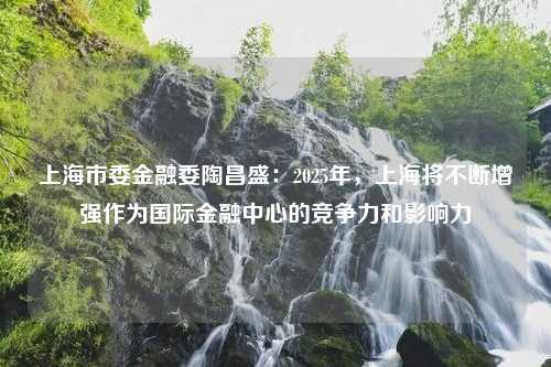 上海市委金融委陶昌盛：2025年，上海将不断增强作为国际金融中心的竞争力和影响力