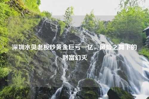 深圳水贝老板炒黄金巨亏一亿，风险之舞下的财富幻灭